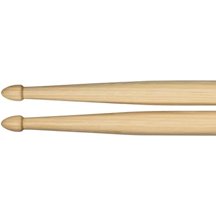 Meinl 5B Standard Hickory, Drumsticks aus American Hickory mit eichelförmigem Holzkopf, medium Gewicht, 406 mm Länge, 15,1 mm Durchmesser, made in Germany – Bild 3