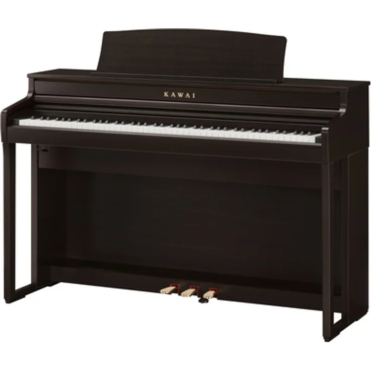 Kawai CA-401 R, Digitalpiano mit 88 gewichteten Tasten, 19 Sounds, 338 Songs, Rosenholz