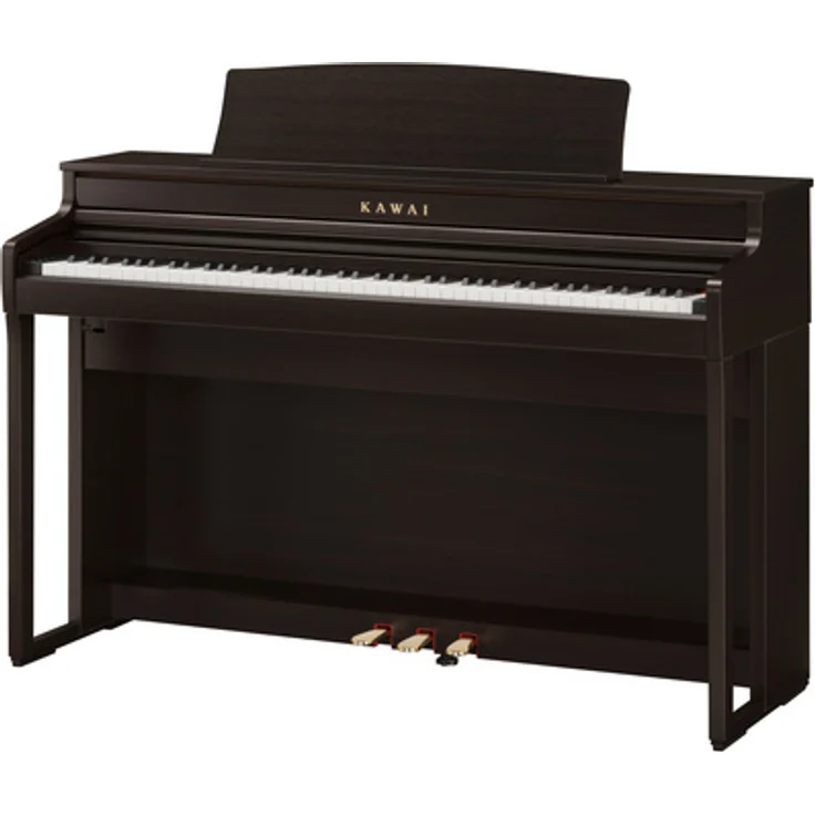 Kawai CA-401 R, Digitalpiano mit 88 gewichteten Tasten, 19 Sounds, 338 Songs, Rosenholz – Bild 1