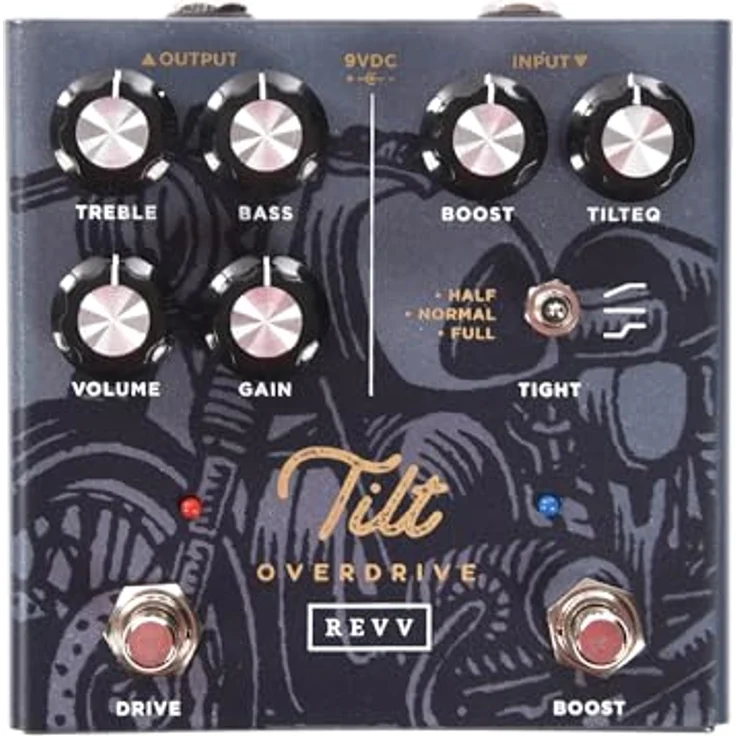 Revv Shawn Tubbs Signature Tilt Overdrive/Boost Pedal mit Tight Switch und 2-b Drive EQ – Bild 1