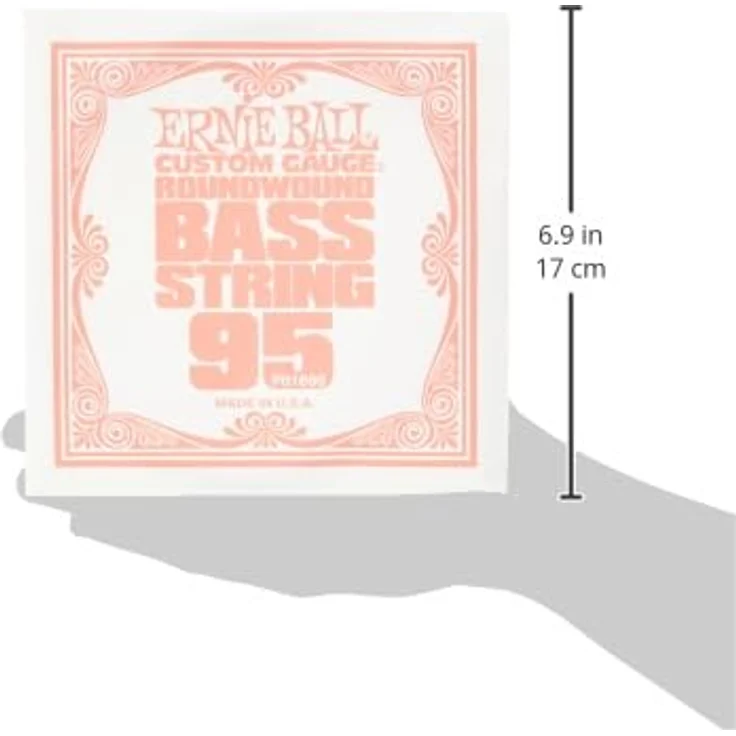 Ernie Ball Extra Slinky Nickel Wound E-Bass-Saiten, Stärke 40-95, satten und ausgewogenen Ton, hergestellt in den USA – Bild 2