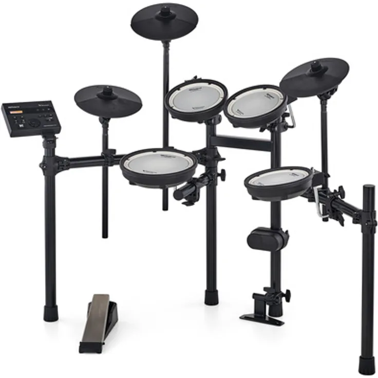 Roland TD-07DMK V-Drum Set, E-Drum Set mit TD-07 Soundmodul, 25 Preset Kits, Bluetooth und 143 Instrumenten Sounds