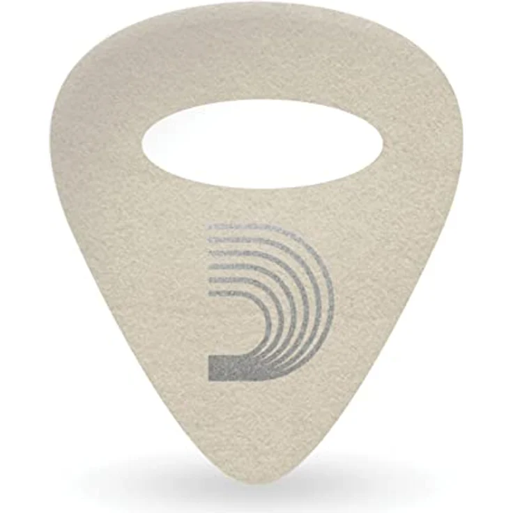 Daddario 1FLT9-04 Ukulele Felt Picks, Plektrum Set 4 Stück, 3,00mm dick, Filz für warmen Ton, elipsenförmiges Loch für Grip und Flexibilität – Bild 2