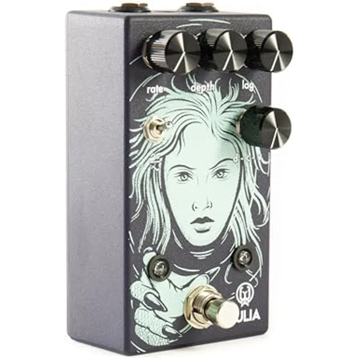 Walrus Audio Julia V2, Analoges Chorus/Vibrato Effektpedal mit Reglern für Rate, Depth, Lag und D-C-V – Bild 3