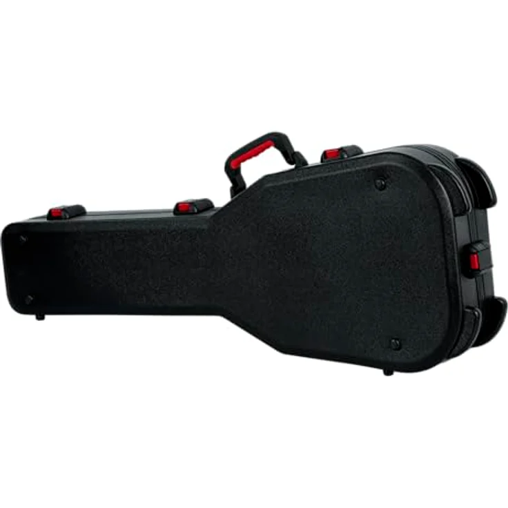 Gator TSA DC Guitar Case, Koffer für Double Cut E-Gitarre mit TSA-zugelassenem Zentralverschluss, schwarz – Bild 11