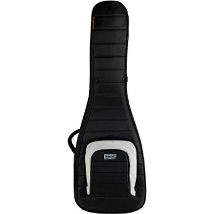 Mono Cases Dual Electric Bass M80-2B-BLK, Hybrid-Gigbag für 2 E-Bässe mit Wasserabweisender Sharkskin Oberfläche und integrierten Headlock System, schwarz – Bild 1