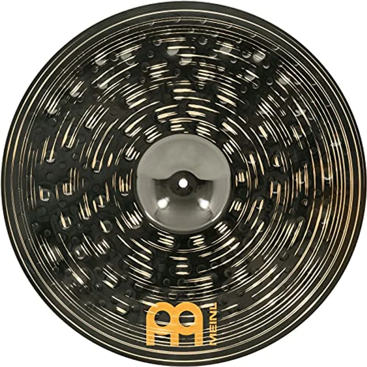 Meinl Cymbals Classics Custom Dark Crash, 21 Zoll (53,34 cm) B12 Bronze Becken mit dunklem Finish und kraftvollem Sound – Bild 2