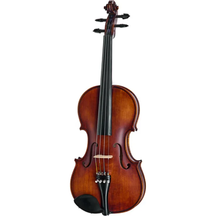 Roth & Junius Europe Orchestra Violin St/Eb, 4/4 Stradivari Modell mit Ebenholz Ausstattung, dunkel-braune Antik-Lackierung
