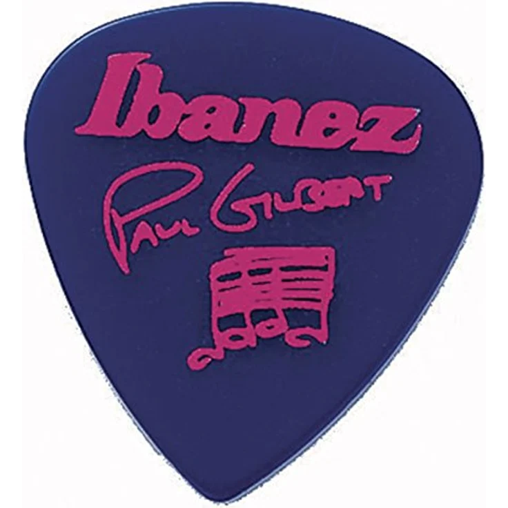 Ibanez Paul Gilbert Pick Set JB - 6P, Original Signature Plektren, Set mit 6 Stück, 1,00mm, blau – Bild 3