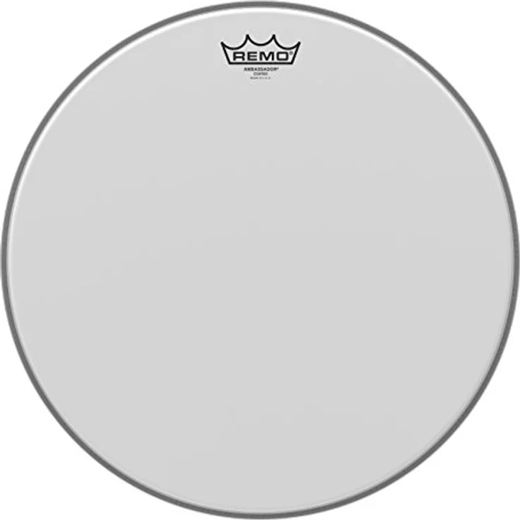 Remo 16" Ambassador Coated, einlagiges weißes Schlagfell, mittelstark, universal einsetzbar – Bild 2