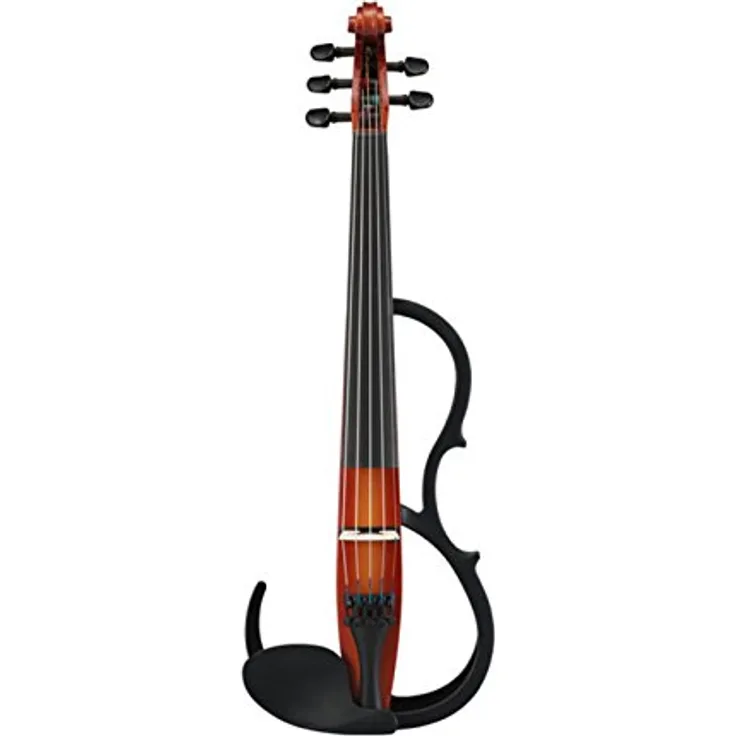 Yamaha Silent Violin SV255BR, E-Violine mit leiser Spielweise, braun
