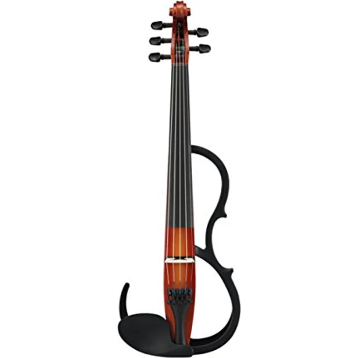 Yamaha Silent Violin SV255BR, E-Violine mit leiser Spielweise, braun – Bild 1