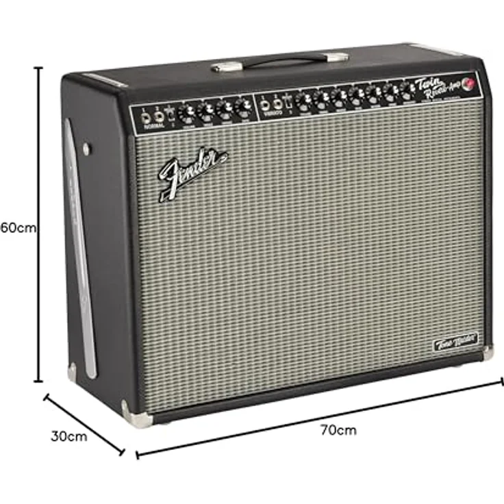 Fender Tone Master Twin Reverb, Digitaler E-Gitarren Combo mit 200 Watt, 2x 12" Jensen N-12K Lautsprechern, inkl. 2-Fach Fußschalter und Dustcover – Bild 9