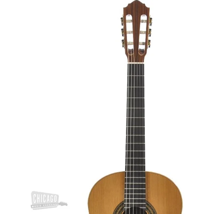 Höfner HZ27, Konzertgitarre 4/4 mit massiver Zederndecke, Korpus in Hochglanz, Natur Finish, Mahagoni Hals, Palisander Griffbrett, made in Germany – Bild 6