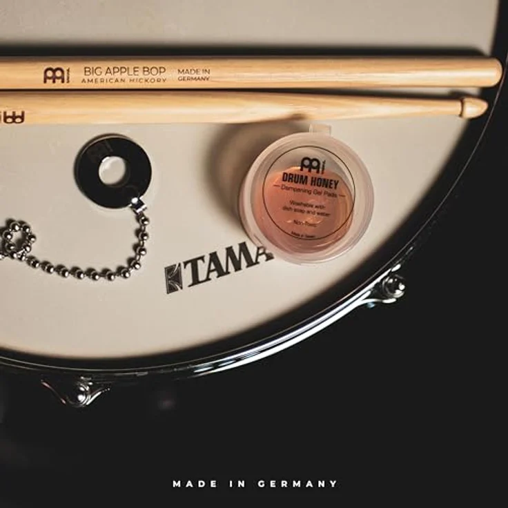 Meinl Big Apple Bop Hickory, Drumsticks aus American Hickory mit leichtem Gewicht, 406 mm Länge, Eichelkopf – Bild 6