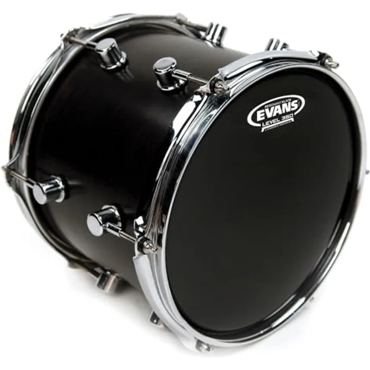 Evans 16" TomTom Resonant Head, schwarzes Schlagzeugfell für optimierten Klang – Bild 3