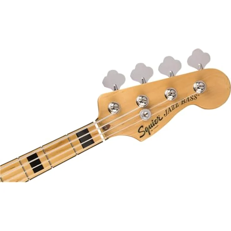 Squier CV 70s Jazz Bass MN, E-Bass mit Pappel Korpus, Ahorn Hals und 3-Color Sunburst Finish – Bild 6