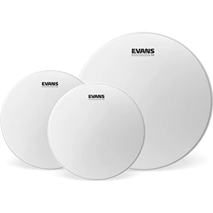 Evans ETP-G2CTD-F G2 (Coated) Fusion Tom Pack, Schlagzeugfelle 10 Zoll, 12 Zoll, 14 Zoll, 0,178 mm Dicke – Bild 1