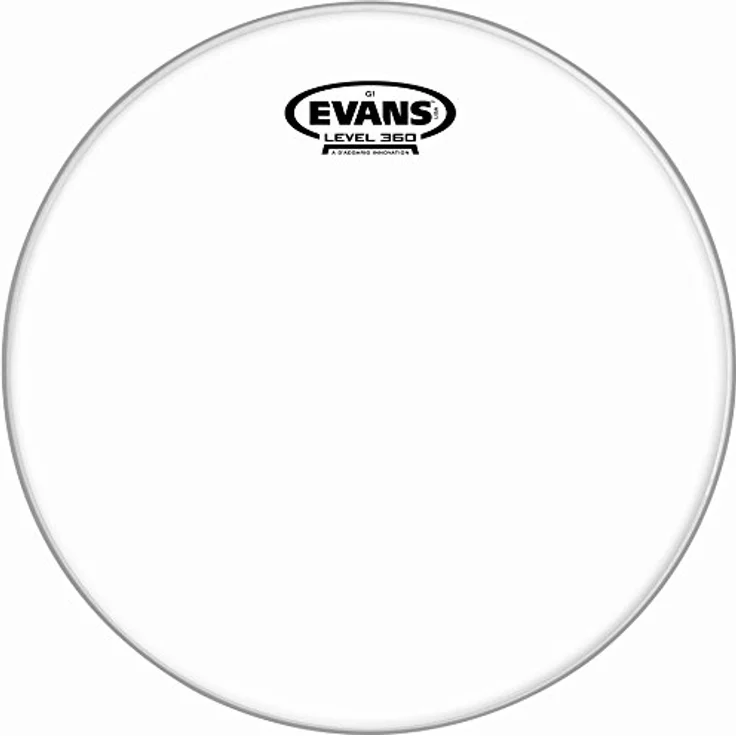Evans 06" G1 Clear Tom, Einlagiges Schlagzeugfell mit offenem Sound und warmem Sustain – Bild 1