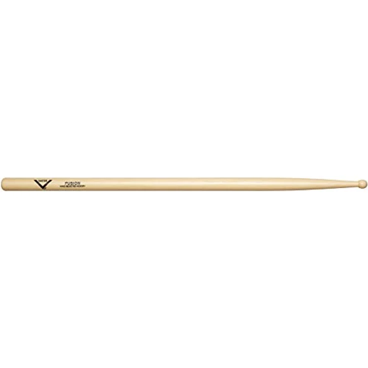 Vater Fusion Drum Stick, Hickory Wood, 16" Länge, 0,580" Durchmesser, Holz Kopf, kleine runde Spitze – Bild 2