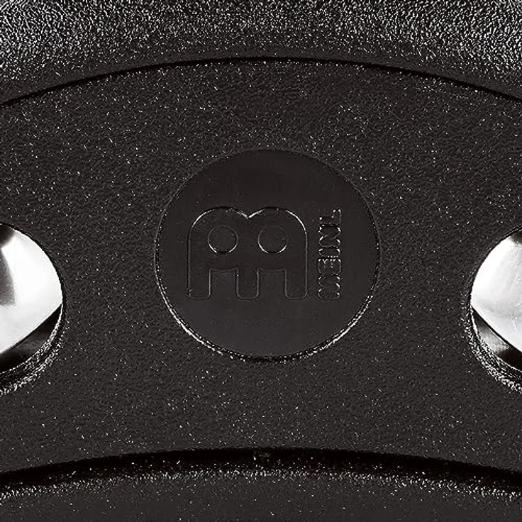 Meinl CFJS2S-BK Foot Tambourine, ergonomisches Design, aus Kunststoff mit Edelstahl-Jingles, schwarz – Bild 7