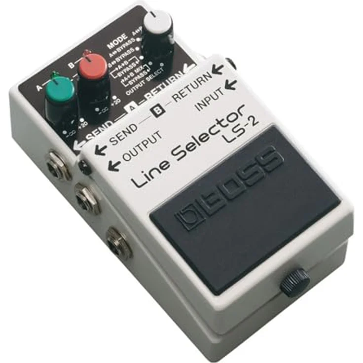Boss LS-2 Line Selector, Gitarren-Effektgerät mit zwei schaltbaren Einschleifwegen und Verteilerbuchse – Bild 5