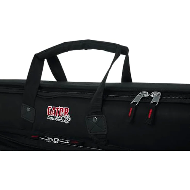 Gator GKB-61, robuste Keyboardtasche aus Nylon mit verstellbaren Gurten, schwarz, passend für Yamaha EZ-220/Korg PA 4X-61/Ketron Audya 5 – Bild 10
