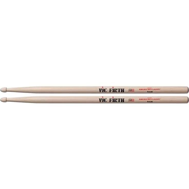 Vic Firth X55B American Classic Hickory, Drumsticks aus Hickory, 419mm lang, 15,5mm Durchmesser, Holz Kopf – Bild 4