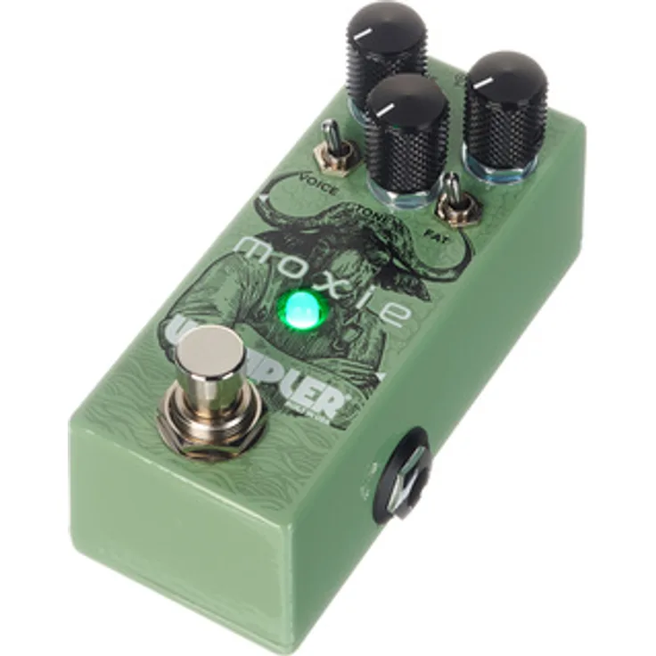Wampler Moxie Overdrive, Kompaktes E-Gitarre Effektpedal mit Voice- und Fat-Schalter für vielseitigen Overdrive-Sound