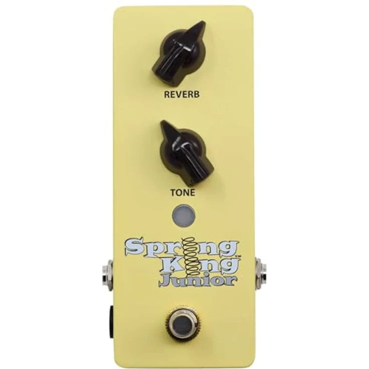 Danelectro SKJ-1 Spring King Junior, Analog Spring Reverb Effektpedal mit echtem Federhalltank und True Bypass – Bild 2