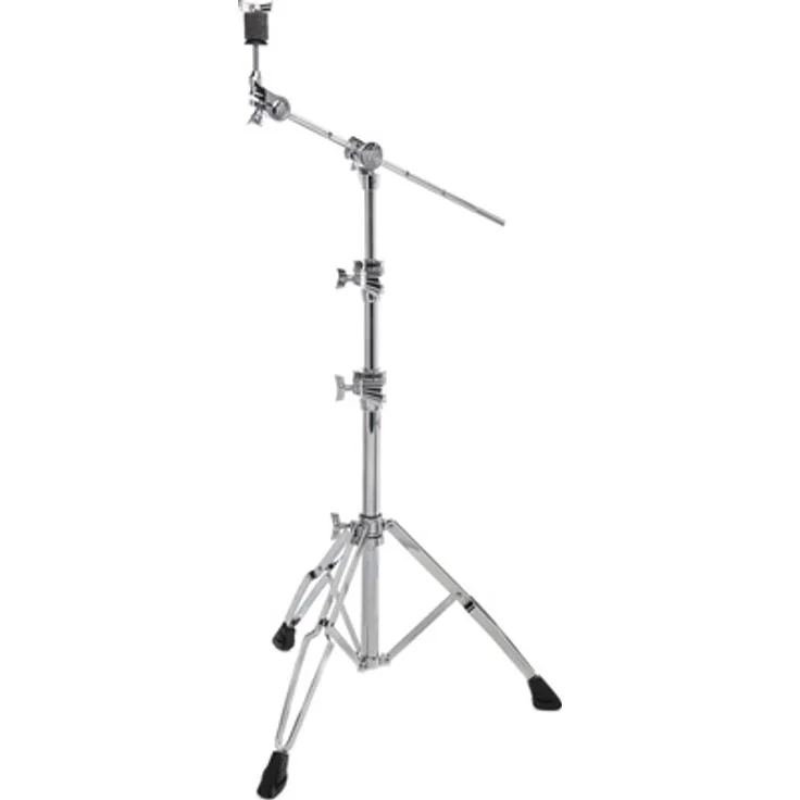 Ludwig LAP37BCS Atlas Pro Galgen Beckenständer, 12mm Auslegearm mit Memory Lock und dual-axis Aerodyne Schrägsteller, vibrationsreduzierte Gummi Füße