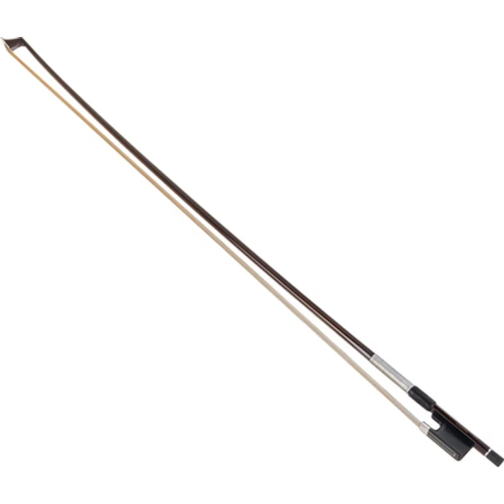 CodaBow Marquise CS Tuxedo Viola Bow, Meisterbogen mit Kevlar Akustikkern, handgefertigtem Xebony® Frosch und Naturhaarbehaarung