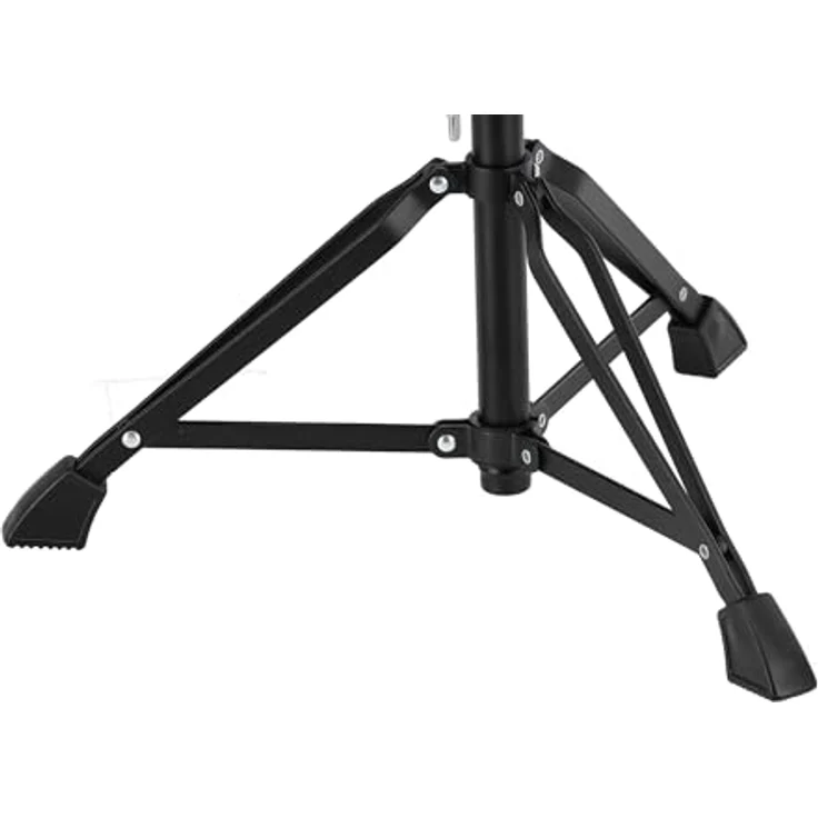 GEWA Schlagzeughocker PS805120, höhenverstellbar, runder Sitz, schwarz, doppelstrebig, robust und hochwertig – Bild 3