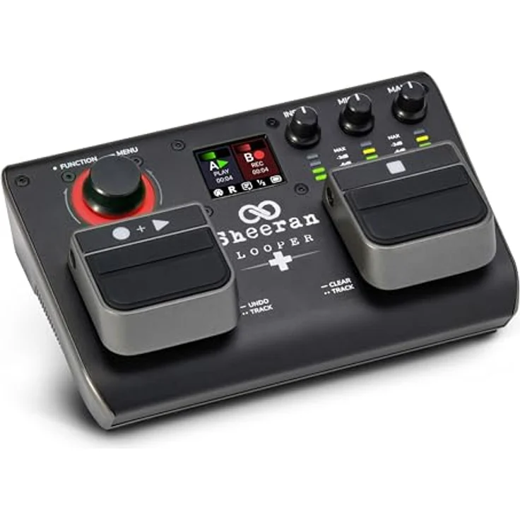 Sheeran Loopers Looper +, Looper Pedal mit 4 Modi, 32-Bit-Audio und 128 Speicherplätzen – Bild 8