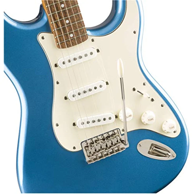 Squier Classic Vibe '60s Stratocaster, E-Gitarre mit Nato-Korpus, ahornhals und Lake Placid Blue Finish – Bild 3