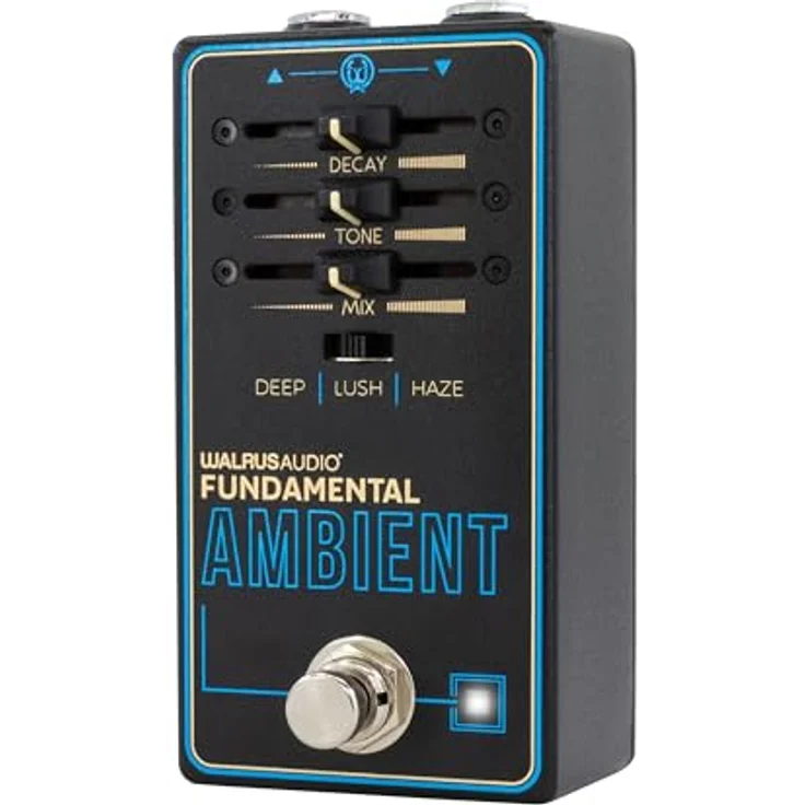 Walrus Audio Fundamental Ambient Reverb, Reverb-Pedal mit 3 Hall-Modi (Deep, Lush, Haze), einstellbarem Trails-Modus, leicht bedienbar – Bild 3