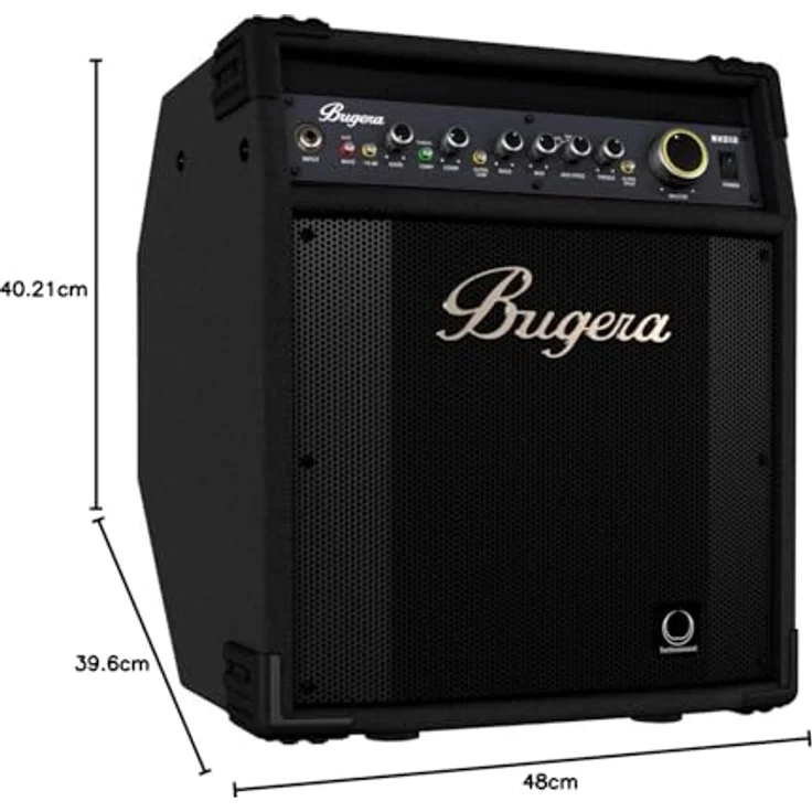 Bugera BXD12, Bass Combo mit 1000 Watt Peak, 12" TURBOSOUND Lautsprecher und MOSFET Vorstufe – Bild 8