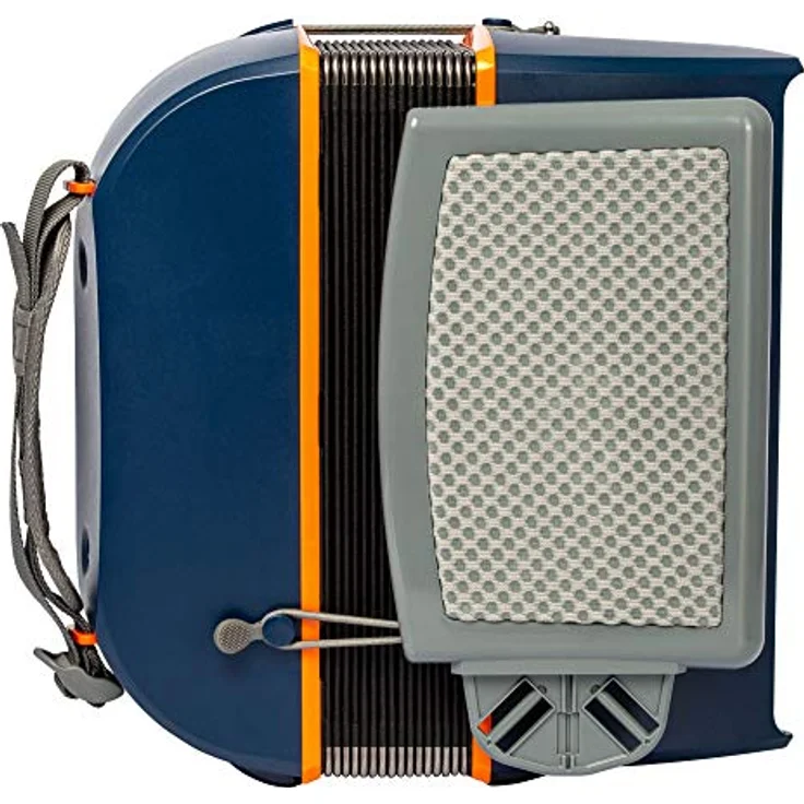 Hohner XS Accordion Piano, Piano-Akkordeon mit 15 Bässen, 21 Diskanttasten, ergonomische Konstruktion, blau – Bild 2