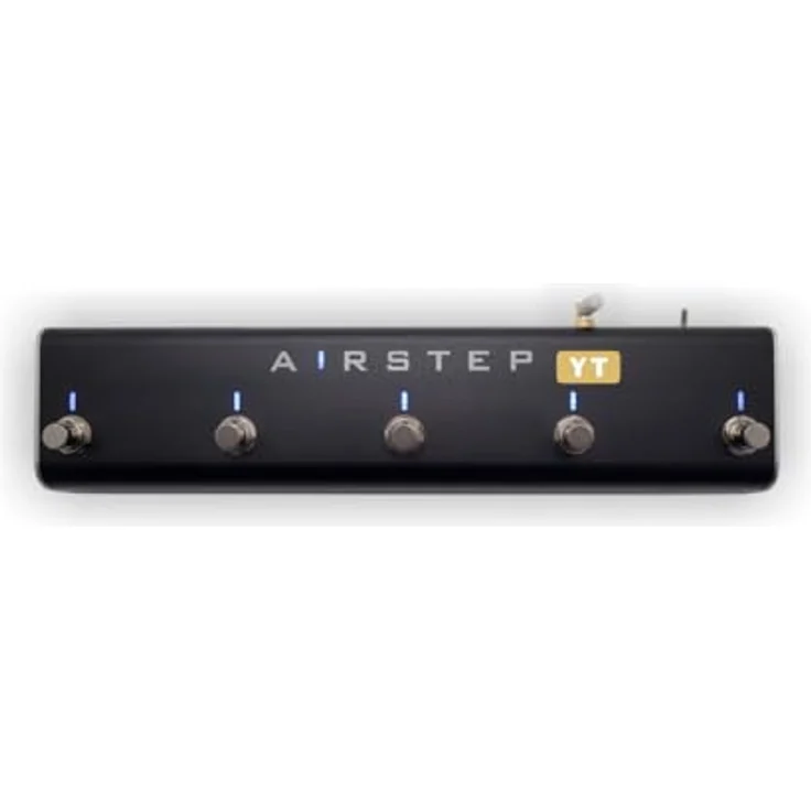 Xsonic Airstep YT Edition, Wireless Fußschalter für Yamaha THR-II Amp Serie mit 300 Stunden Akkulaufzeit, Aluminium-Gehäuse, Bluetooth Steuerung – Bild 1