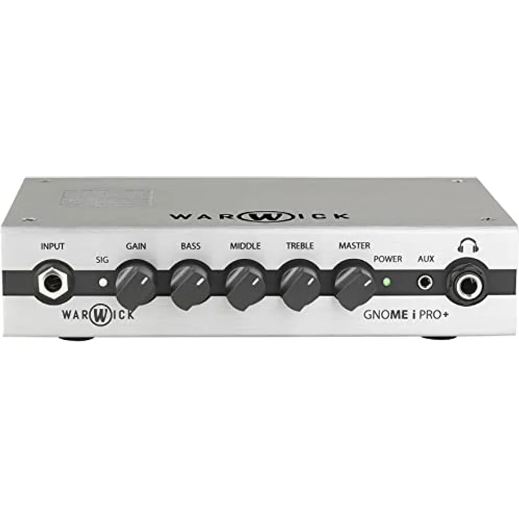 Warwick Gnome i Pro V2, kompaktes Bass-Verstärker Topteil mit 300 W, USB-Interface und 3-Band EQ – Bild 5