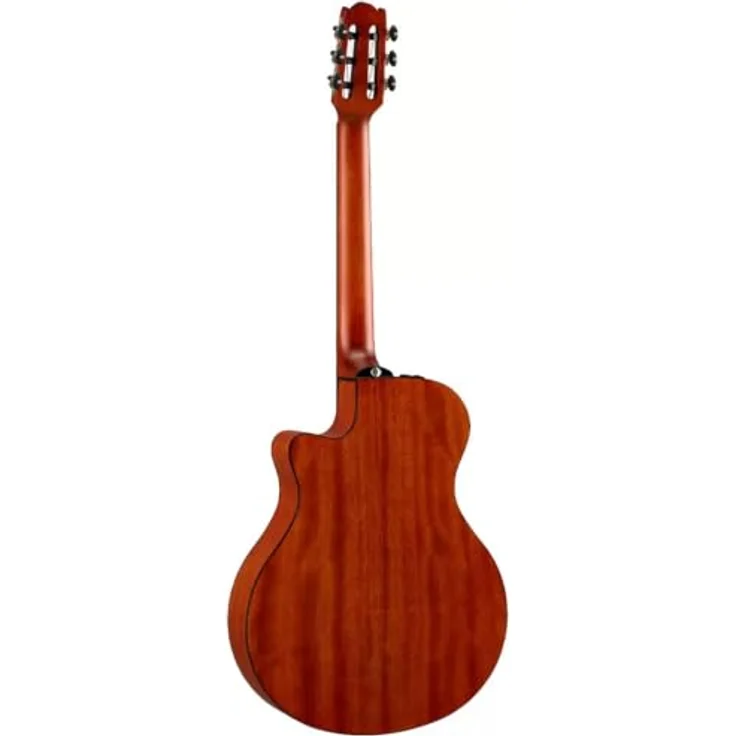 Yamaha NTX1NT NAT, Akustisch-Elektrische Konzertgitarre mit massiver Sitka Fichtendecke und Cutaway, Natural Finish – Bild 2