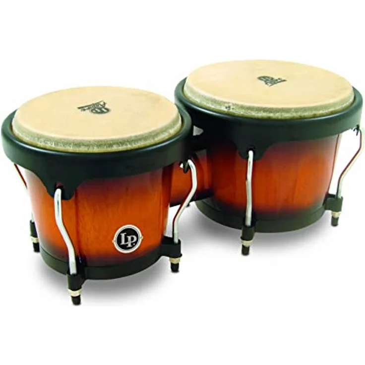 LP A601-VSB Aspire Bongo Set, Vintage Sunburst, 6 3/4" und 8" Durchmesser, Holz Siam Oak, inklusive Stimmschlüssel – Bild 1