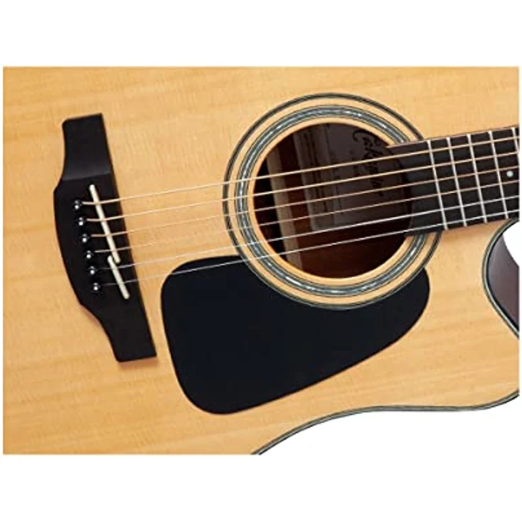 Takamine GD30CE-N, Westerngitarre Dreadnought mit massiver Fichtendecke, Mahagoni Boden und Zargen, Cutaway, Natur Finish, TP-4TD Preamp mit Stimmgerät – Bild 4