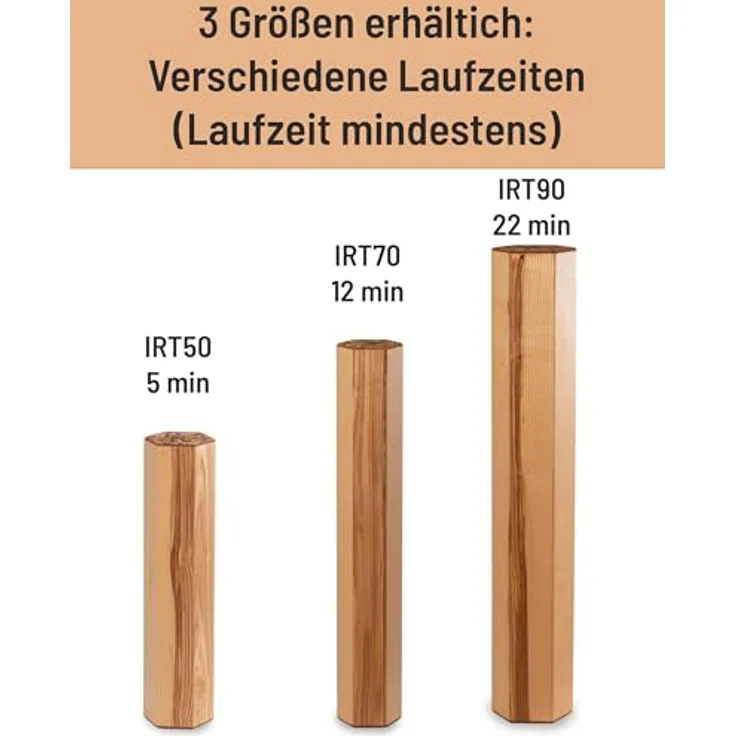Schlagwerk IRT70 Infinity Summerrain, Regenturm aus geölter Esche mit 12 min Regendauer, 70 x 12,2 x 10,8 cm, 3,8 Kg – Bild 7