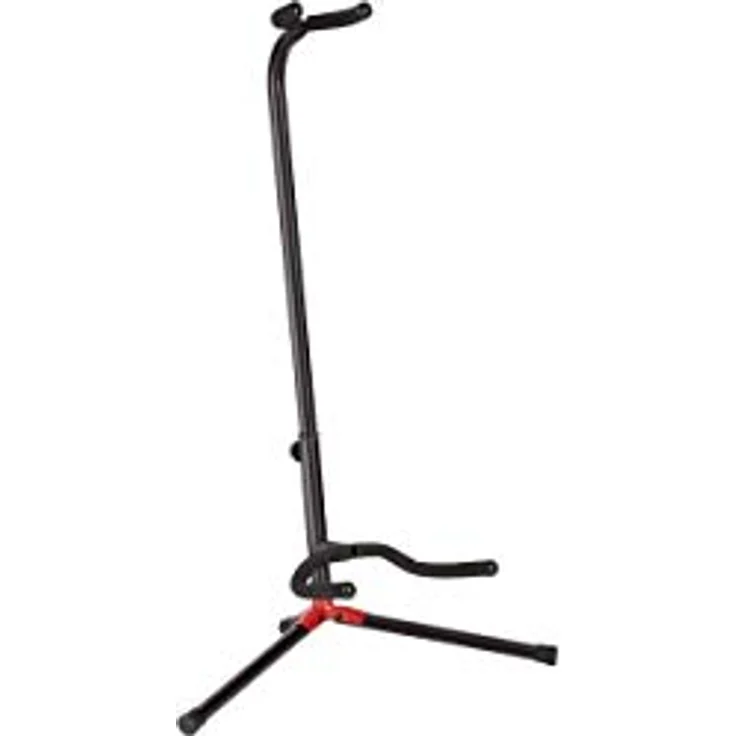 Fender Adjustable Guitar Stand, höhenverstellbarer Gitarrenständer aus Metall, zusammenklappbar für E-Gitarre und E-Bass – Bild 2