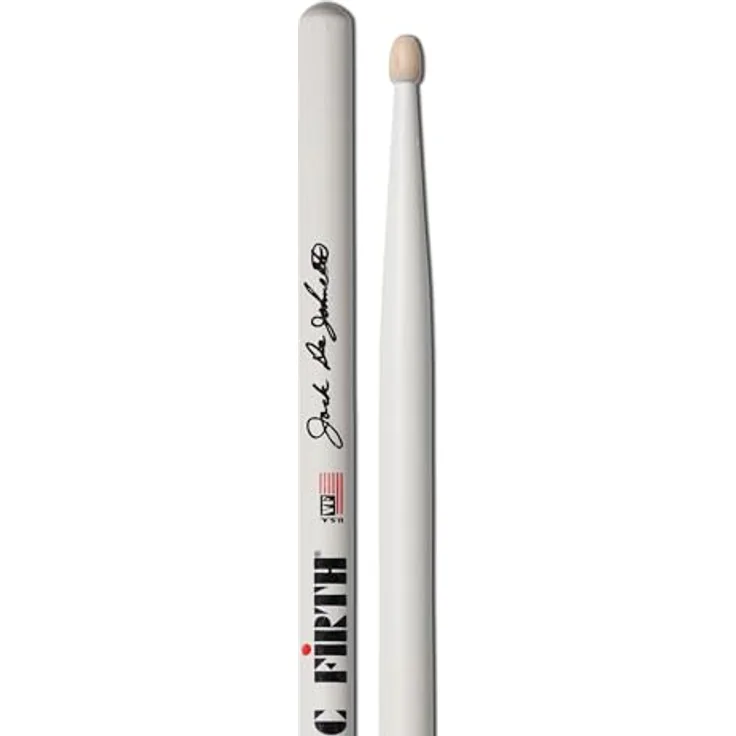 Vic Firth SJD Jack DeJohnette Signature, Drumsticks mit Holzschnitt, 414mm Länge, 14,4mm Durchmesser, ideal für Jazz und Fusion