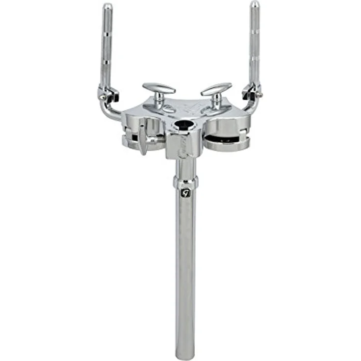 Gretsch Drums GS1-THDL Doppel Tom Halter, L-Arme mit Kugelgelenk, für Bassdrum Montage, 12,7mm L-Rod Durchmesser, 25mm Rohrdurchmesser, 35cm Länge, 7/8" Beckenarmaufnahme – Bild 2