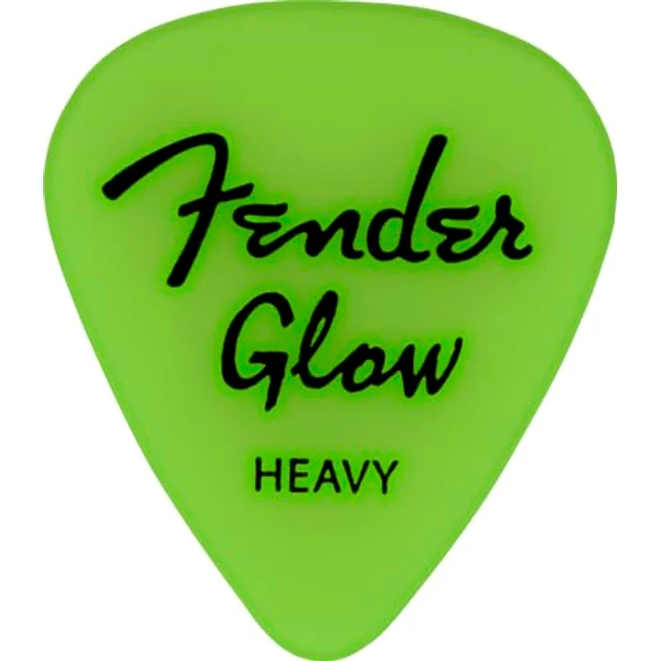 Fender Glow In The Dark 351 Picks, 12er-Pack, leuchtende Plektren für optimale Handhabung – Bild 4