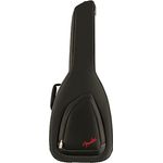 Fender FA610 Dreadnought Gig Bag, Gitarrentasche aus 600 Denier Polyester mit 10mm Polsterung, schwarz