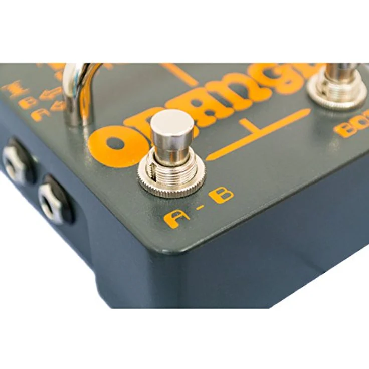 Orange Amp Detonator, ABY Pedal zum Umschalten zwischen zwei Verstärkern, mit gepufferten Ausgängen und galvanischer Trennung, schwarz – Bild 7